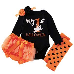 🌿My First Halloween Newborn Outfit [0-3M]🌿